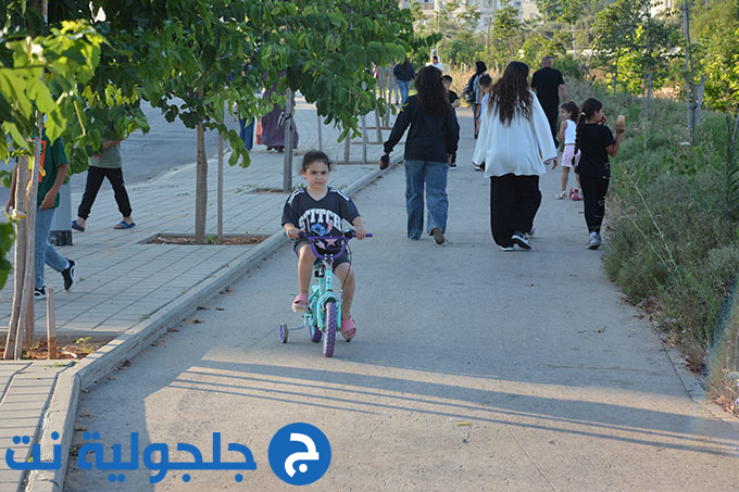 فعاليات باحضان الطبيعة في وادي قانا في جلجولية